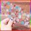 star/fruit glitter powder sticker
