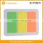 Sticky notes flags in pocket case page tabs office supplies