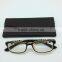 wholesale folding sunglass box glasses case leather