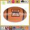 Mini Rugby ball toy with PVC leather outside and PP cotton inside