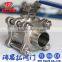 3pc Superior quality welding thread Stainless steel floating ball valve