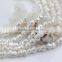 10mm white peanut special irregular baroque natural cultured pearl strand