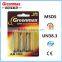 LR6 MSDS 2006/66/EC High Quality AA Alkaline Battery