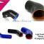 OEM handmade 1 inch colored 90 degree silicone rubber air hose