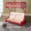 Heavy duty commercial iron futon bunk bed rail metal bunk bed