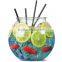 BPA free party Plastic cocktail bowl drinking fish bowl