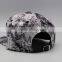 Hip Hop Style Cool Custom Sublimation Printed Flat Brim Bill Wholesale Hat and Cap