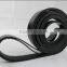 hot sale black open ended polyurethane timing belt industrial belts