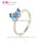 2015 Fine New Model Jewelry Finger 925 Silver Ring With Butterfly