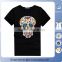 Hotsale sublimation print black t shirt with custom logo/bulk t shirt