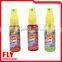 Liquid spray candy