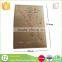 GuangDong unique hot stamping large size elegant special paper christmas card