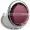 Crystal Stainless Cosmetic Compact Travel Pocket Folding MakeUp Mirror
