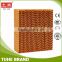 2017 newest brown evaporative cooling pad air cooler pad for India
