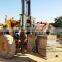 Material handing forklift clamp attachment hydraulic brick block grab