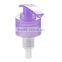 High quality plastic ribbed screw down lotion pump