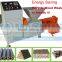 Building Templates production wood/biomass briquette extruder machine