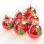 Christmas Decoration Accessories Bright Red Christmas Ball Ornaments Bulk