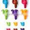 Cute Cartoon Shape Squirrel Party Wine Plug Set, Colorful Squirrel Bottle Stopper