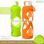 Borosilicate Glass Juice Lemon Water Bottle