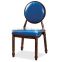Quality European antique metal upholstered dining chair QL-T851