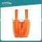 Toprank Reusable Polyester Folding Shopping Bag Supermarket Expandable Fruit Shopping Bag Foldable Tote Bag With Plastic Buckle
