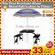 SMALL PASTIC FOLDING FOLDABLE CAMPING AND PICNIC TABLE AND CHAIRS SET IN CHINA