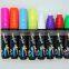 2017 Amazon hot sell Neon Color chalk marker Pens Reversible Bullet And Chisel Tip And A Brand New Revolutionary Cap