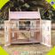 2017 high quality children wooden victorian dolls house W06A236