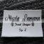 2016 china factory fashion useful jeans leather patch beanies custom knit beanie