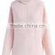 Warm Women Long Sleeve Turtleneck Pink Sweater(DQE0012TS)