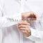 Guangzhou High Quality Custom Long Sleeve Spread Collar Mens Lightweight 100% Cotton Breathable Casual White Shirts