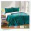 Faux Fur Flannel Plain Colour Quilt Blanket Pillow Handmade Patchwork Quilt Needlework Bed Linen Bedclothes 16