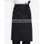 Juqian factory price cheap bulk kinds cotton kitchen hotel chef uniform apron designs