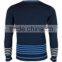 ISO9001/BSCI Manufature Popular Navy Blue Fitted Pullover Cardigan Sweater