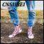 Men autumn winter fashion irregular stripe cotton socks