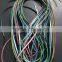 glow in the dark fashionable safety reflective light headphone line for stereo headset