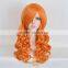 YIWU Perfect Lady Short Orange Cosplay Hair Wig