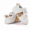 High Quality Spring Baby Sport Shoes Gold Moccasins Genuine Leather Baby Shoes Baby Moccasins