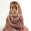 New Arrival Cotton Lace Women Wrap Head India Muslim Scarf Hijab