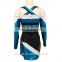 Breathable custom design cheerleading uniform for girls