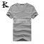 Custom High Quality 100% Cotton V Neck t Shirt for Men
