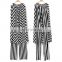 zebra printed chiffon one shoulder dress long