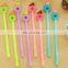 Bear design gel pen for school stationery Kawaii signature pens School office supplies