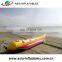 Single Lane For 4-10 Person Inflatable Banana Boat For Water Exciting People Games