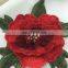 2017 Small Size 3D Tridimensional Red Rose Patch/ Applique XY-12