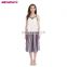 Plisse Chiffon Zigzag Print Crepe Skirt Pleated Skirt Guangzhou