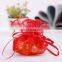 silk screen printed logo organza bags
