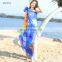 women summer beach wrap style print silk Sarong