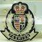 Stick-on custom crown patch embroidery patch no MOQ , crown patch in stock iron on, sewing for cloth